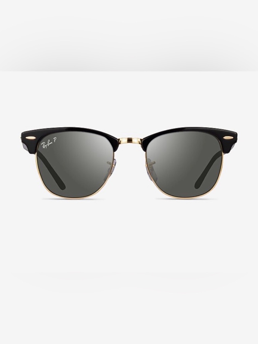 Ray Ban Clubmaster Polarized Sunglasses RB3716 51mm